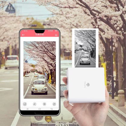 Thermal Paper Original  Sticker 3 Rolls Fit M02 M02S M02 Pro Thermal Printer Mini Thermal Photo Sticker